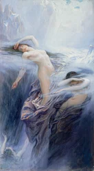 Studie til „Clyties of the Mist“